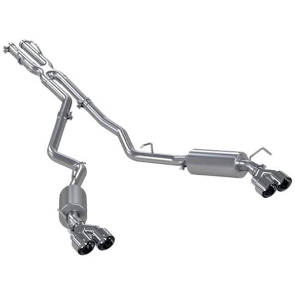 S5205AL Cat-Back Exhaust System, 3.0L, 6Cyl, Made of Aluminized Steel, Armor Lite Series