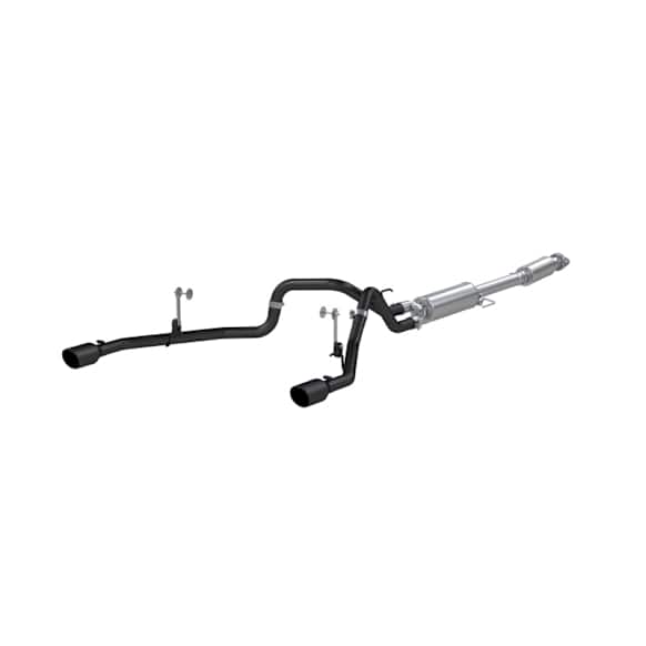 S5215BLK Cat-Back Exhaust System, Made of Aluminized Steel, Armor BLK Series