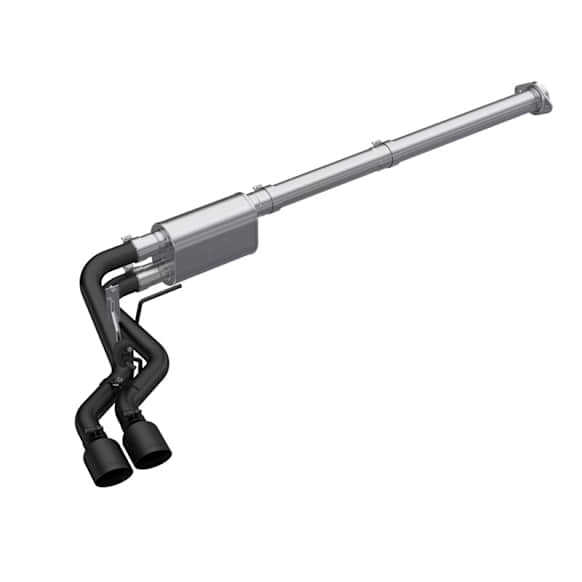 S5217BLK Cat-Back Exhaust System, Made of Aluminized Steel, Armor BLK Series