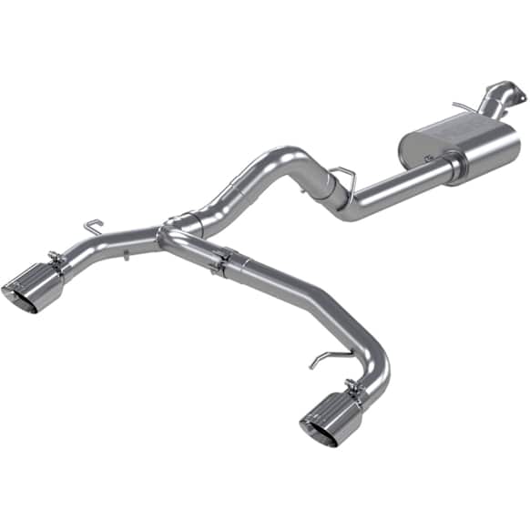 S5241304 Cat-Back Exhaust System, Made of Stainless Steel, Armor Pro Series