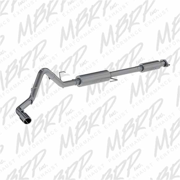 S5256AL Cat-Back Exhaust System, 5.0L, 8Cyl, Made of Aluminized Steel, Armor Lite Series