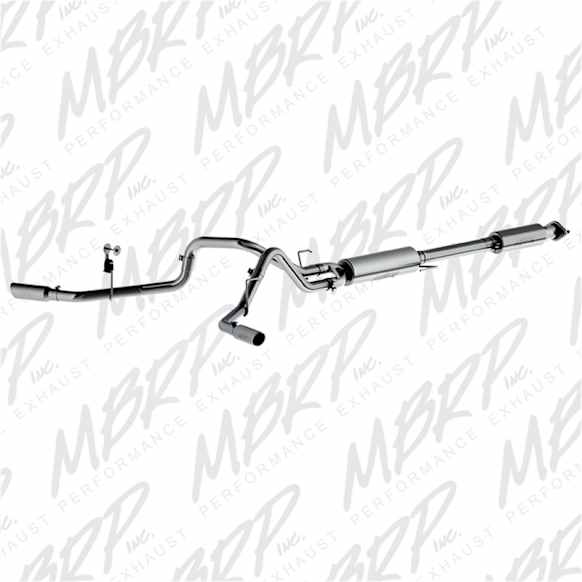 S5257409 Cat-Back Exhaust System, 5.0L, 8Cyl, Made of Stainless Steel, Armor Pro Series