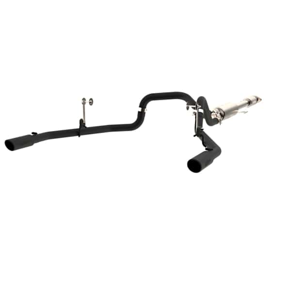 S5258BLK Cat-Back Exhaust System, Made of Aluminized Steel, Armor BLK Series