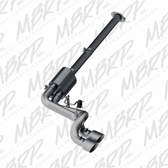 S5261AL Cat-Back Exhaust System, Made of Aluminized Steel, Armor Lite Series