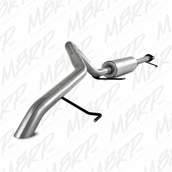 S5310AL Cat-Back Exhaust System, 4.0L, 6Cyl, Made of Aluminized Steel, Armor Lite Series