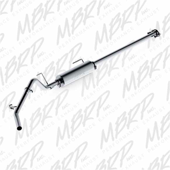 S5326P Cat-Back Exhaust System, 4.0L, 6Cyl, Made of Aluminized Steel, Armor Lite Series