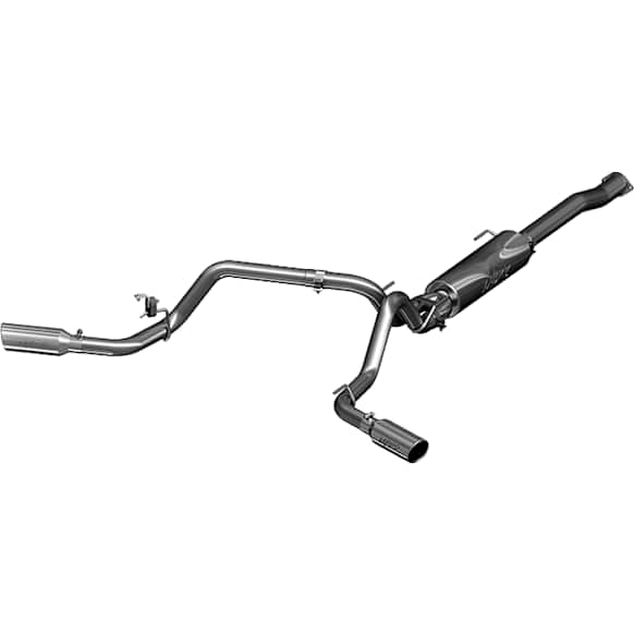 S5340AL Cat-Back Exhaust System, 3.5L, 6Cyl, Made of Aluminized Steel, Armor Lite Series