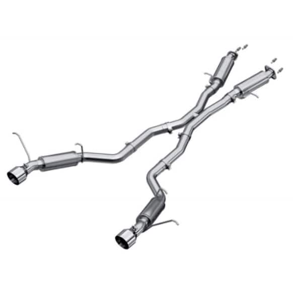 S5525AL Cat-Back Exhaust System, 6.4L, 8Cyl, Made of Aluminized Steel, Armor Lite Series