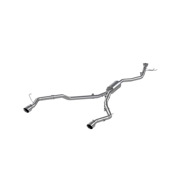 S5901304 Cat-Back Exhaust System, 3.5L, 6Cyl, Made of Stainless Steel, Armor Pro Series