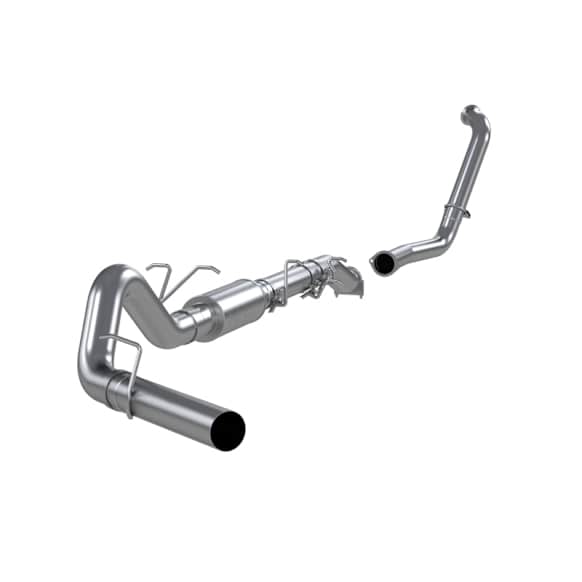 S6206P Turbo-Back Exhaust System, 6.0L, 8Cyl, Made of Aluminized Steel, Armor Lite Series