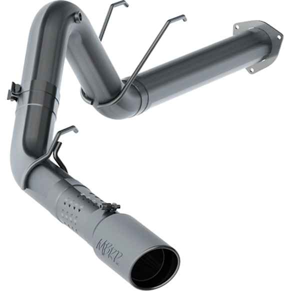 S6289AL Installer Exhaust System, 4 in., DPF-Back, Aluminized Steel, Rear (Passenger Side), 5 in. Polished Tip