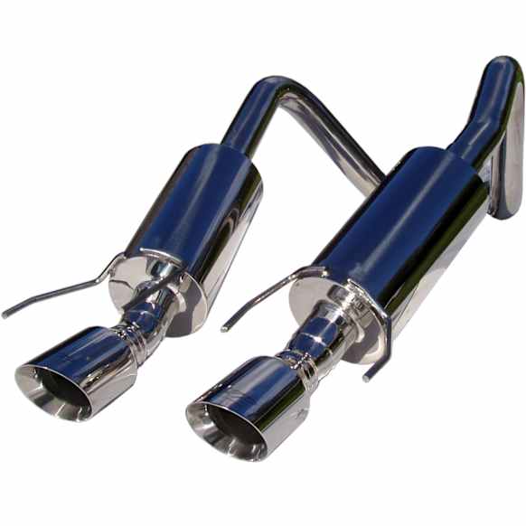 S7000304 Axle-Back Exhaust System, Made of Stainless Steel, Armor Pro Series