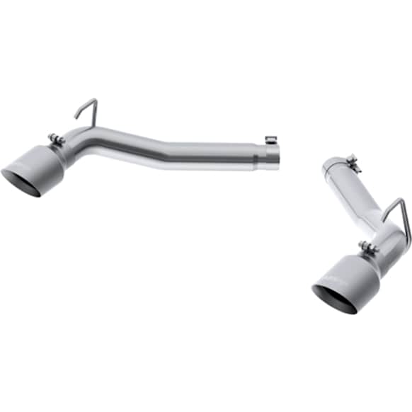 S7019AL Axle-Back Exhaust System, 6.2L, 8Cyl, Made of Aluminized Steel, Armor Lite Series