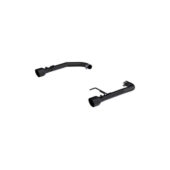 S7247BLK Axle-Back Exhaust System, 2.3L, 4Cyl, Made of Aluminized Steel, Armor BLK Series
