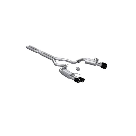S72803CF Cat-Back Exhaust System, 5.0L, 8Cyl, Made of Stainless Steel, Armor Pro Series