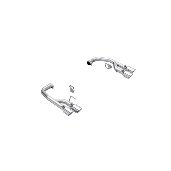 S7281304 Axle-Back Exhaust System, 5.0L, 8Cyl, Made of Stainless Steel, Armor Pro Series