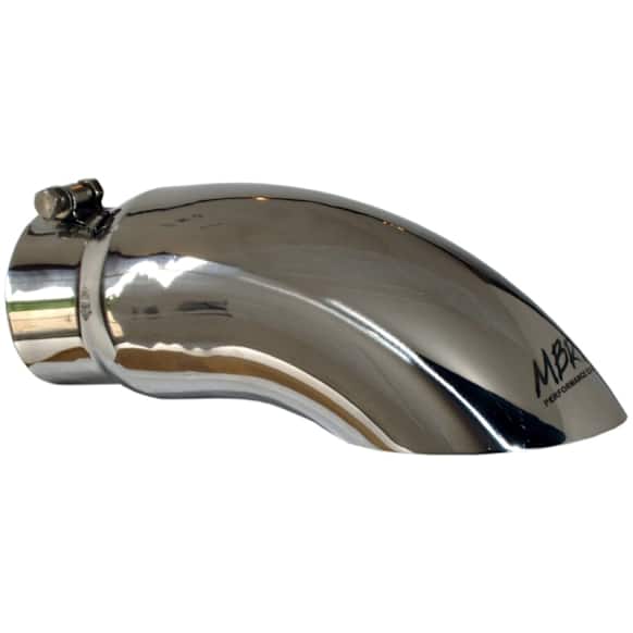 T5086 Pro Series Exhaust Tip - Polished, Stainless Steel, Single, Universal, Sold Individually