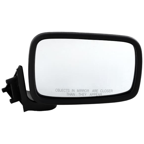 Passenger Side Mirror, Manual Adjust, Manual Folding, Non-Heated, Paintable, No Signal Light, No Memory, No Puddle Light, No Auto-Dimming, No Blind Spot Feature