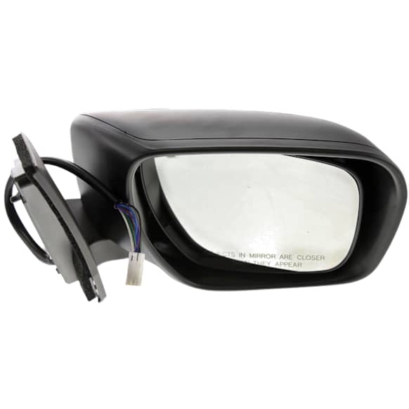 Passenger Side Mirror, Power, Manual Folding, Heated, Paintable, In-housing Signal Light, No Memory, No Puddle Light, No Auto-Dimming, No Blind Spot Feature