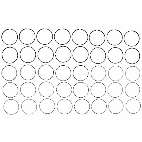 41616CP.040 Piston Ring Set - Set