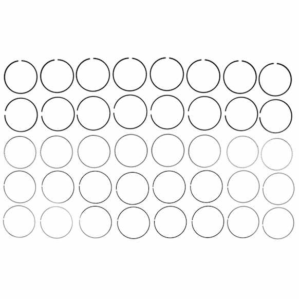 41859CP.040 Piston Ring Set - Set