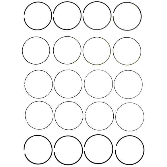 2002 Honda CR-V - Piston Ring Set, 2.4L 4Cyl, Ring Type UCR:RF-13U, Size 0.010in