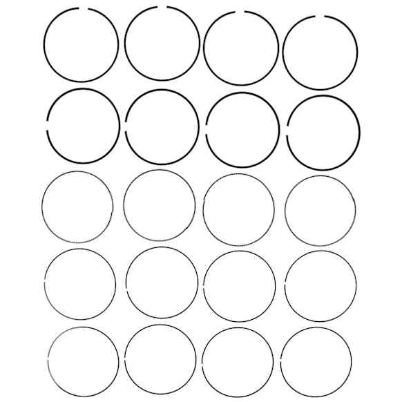 42306CP Piston Ring Set - Set