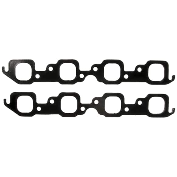 1969 Chevrolet Bel Air - Exhaust Manifold Gasket, 1.82in x 1.88in Stock Ports, High Performance Gasket, Graphite, Set of 2