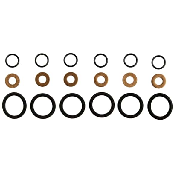 1998 Dodge Ram 2500 - Fuel Injector Seal, Includes Crush Washers, Injector O-Rings, and Injector Connector Tube O-Rings., Kit, OE Replacement Series