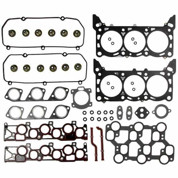 1999 Ford F-150 - Cylinder Head Gasket, 6 Cyl 4.2L, Cylinder Head Bolts Not Included, Contains 4mm Thick Intake Manifold Gaskets