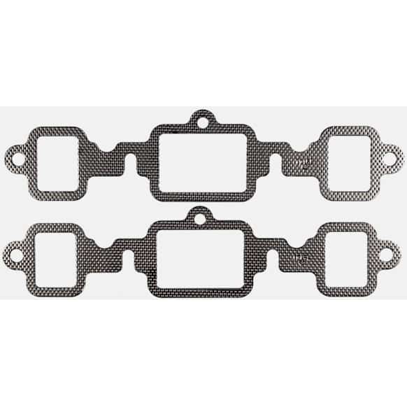 1981 Chevrolet Impala - Exhaust Manifold Gasket, Engine Vin: N, Except Gaskets With 1.76In X 1.83In End Ports, Composite, Set of 2