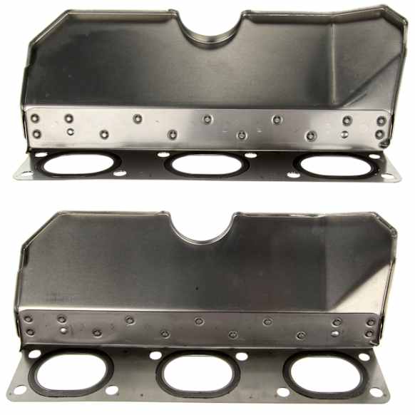 MS19252 Exhaust Manifold Gasket - Multi-Layered Steel, Direct Fit, Set of 2
