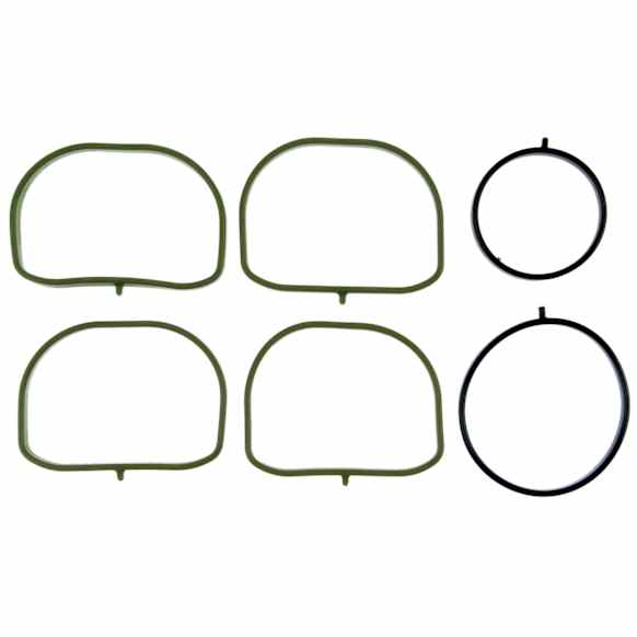 2011 Ford Transit Connect - Intake Manifold Gasket, 4 Cyl 2.0L, Includes EGR Tube Seals, Molded Rubber
