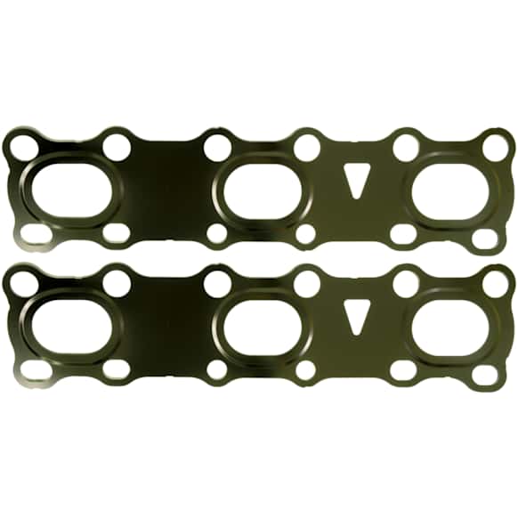 MS19385 Exhaust Manifold Gasket - Multi-Layered Steel, Direct Fit, Set of 2