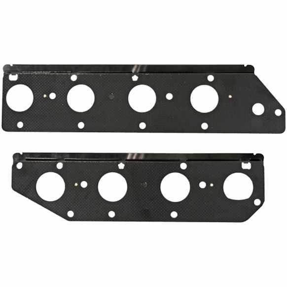 MS19508 Exhaust Manifold Gasket - Steel, Direct Fit, Set of 2