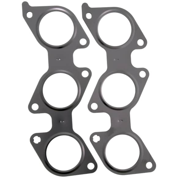 MS19550 Exhaust Manifold Gasket - Multi-Layered Steel, Direct Fit, Set of 2