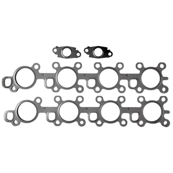 MS19731 Exhaust Manifold Gasket - Multi-Layered Steel, Direct Fit, Set of 2
