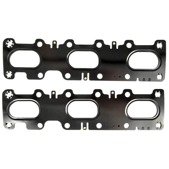 MS19926 Exhaust Manifold Gasket - Multi-Layered Steel, Direct Fit, Set of 2