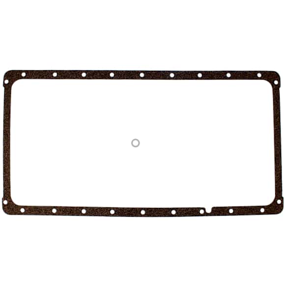 1984 Ford F-150 - 8 Cyl 6.9L, 1 Piece Oil Pan Gasket, Cork-Rubber