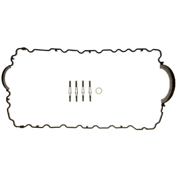 OS32468 Oil Pan Gasket - Rubber, Direct Fit, Set of 2