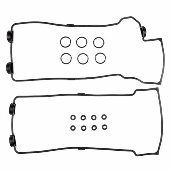 2006 Suzuki Grand Vitara - Valve Cover Gasket, Molded Rubber, Includes Grommets & Spark Plug Tube Seals, 6 Cyl 2.7L