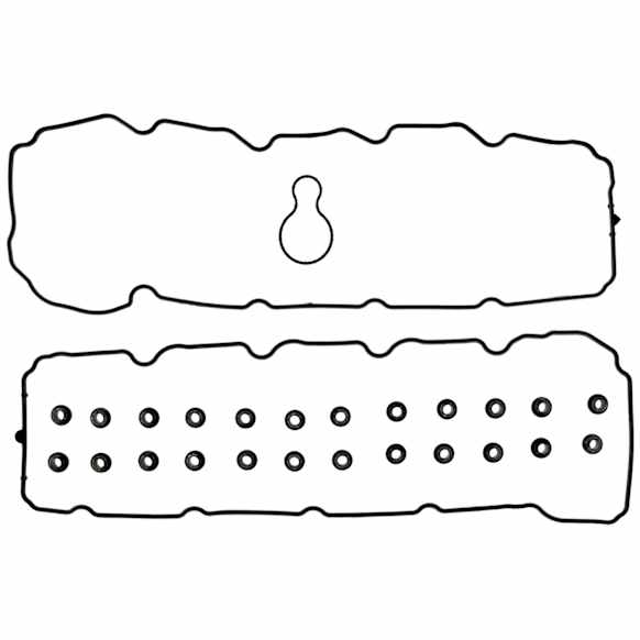 2001 Dodge Dakota - Valve Cover Gasket, Molded Rubber, Includes Valve Cover Grommets & Oil Fill Gasket., 8 Cyl 4.7L
