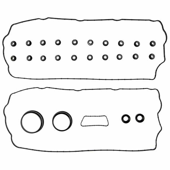 2008 Ford F-350 Super Duty - Upper Valve Cover Gasket, Upper Set, Includes Valve Cover Grommets, 6.4L 8Cyl