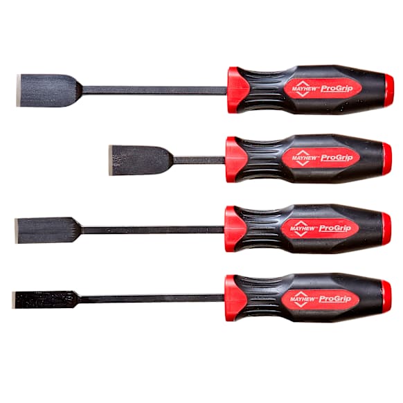 13082 ProGrip Straight Scraper Set, 4 pcs.