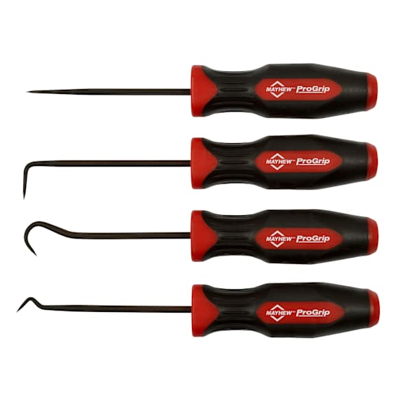 13090 ProGrip Miniature Hook and Pick Set, 4 pcs.