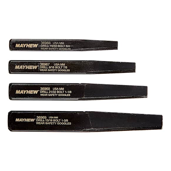 37331 Screw Extractor Set, 4 pcs.