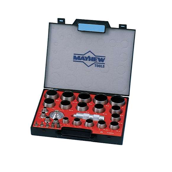 66002 Hollow Punch Set (SAE), 27 pcs.
