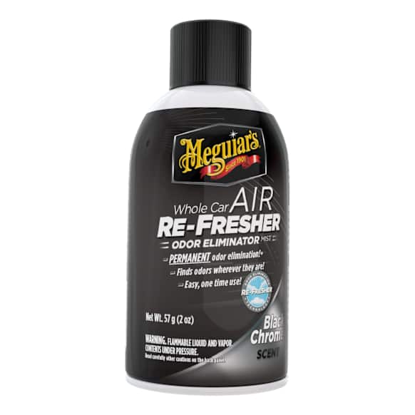 G181302 Whole Car Air Re-Fresher Odor Eliminator Mist, Black Chrome Scent, 2 Ounces