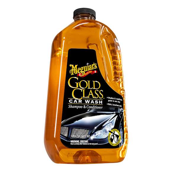 G7164 Gold Class Car Wash Shampoo & Conditioner, 64 Fluid Ounces