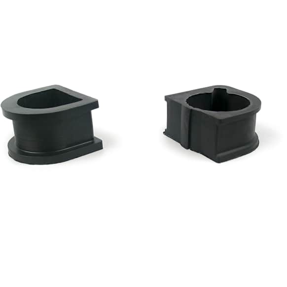 MK8419 Supreme Series Steering Rack Bushing - Black, Rubber, Direct Fit, Set of 2